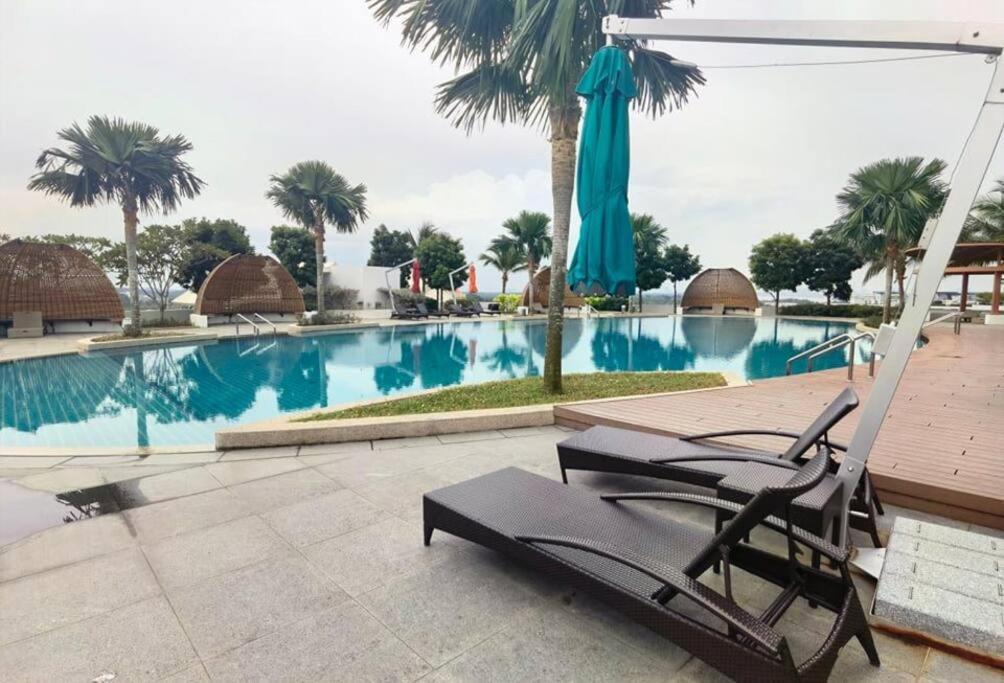 C0704 Almas Suite Seaview & Netflix Stay Nusajaya  Buitenkant foto